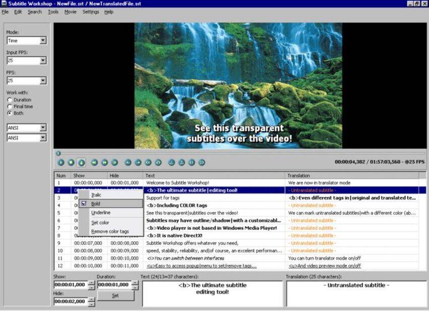 subtitle software for mac